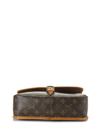 Louis Vuitton Louis Vuitton Brown Monogram Coated Canvas Sologne (Authentic Pre-Loved)