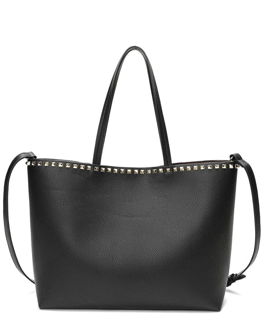 Tiffany & Fred Paris Full-Grain Leather Tote