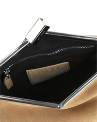 By Far Prisma Suede Shoulder Bag