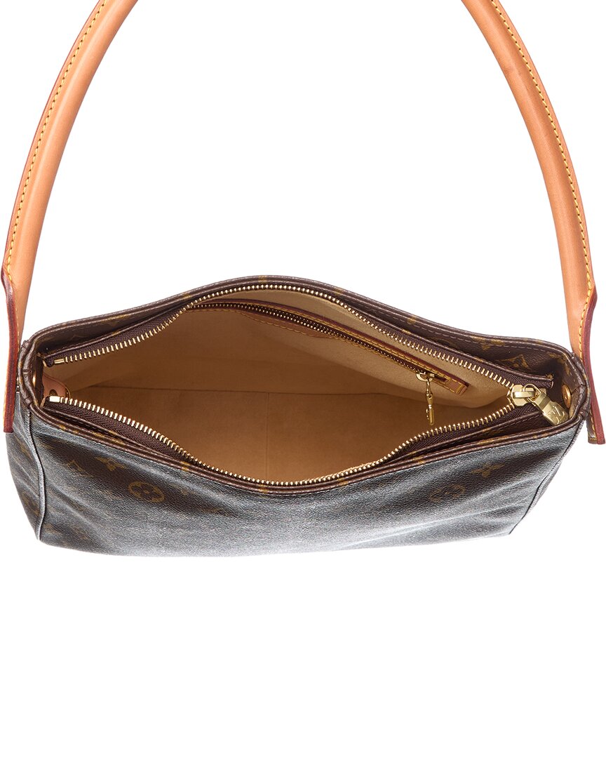 Louis Vuitton Louis Vuitton Brown Monogram Coated Canvas Looping Gm (Authentic Pre-Loved)