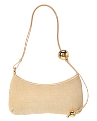 Jacquemus Bamabino Large Suede Shoulder Bag
