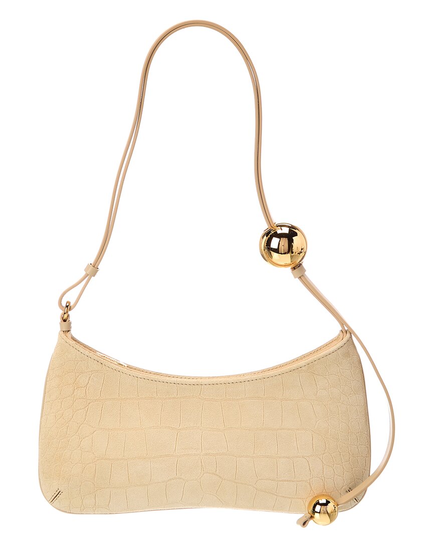 Jacquemus Bamabino Large Suede Shoulder Bag