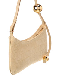 Jacquemus Bamabino Large Suede Shoulder Bag