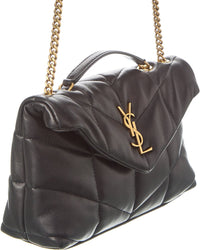 Saint Laurent Toy Puffer Leather Shoulder Bag