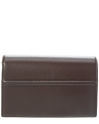 Toteme T-Flap Leather Shoulder Bag