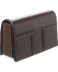 Toteme T-Flap Leather Shoulder Bag