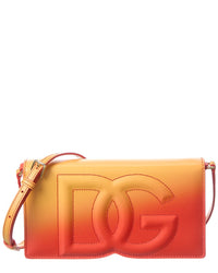 Dolce & Gabbana Dolce & Gabbana Dg Logo Leather Phone Bag
