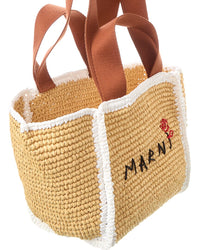 Marni Macrame Sillo Small Shopper Tote