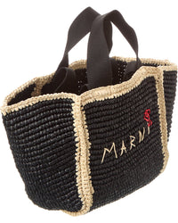 Marni Macrame Sillo Small Shopper Tote