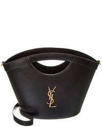 Saint Laurent Saint Laurent Celia Mini Leather Tote