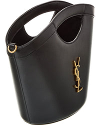 Saint Laurent Saint Laurent Celia Mini Leather Tote