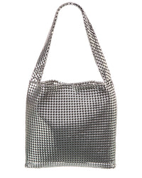 Paco Rabanne Pixel Aluminum Tote