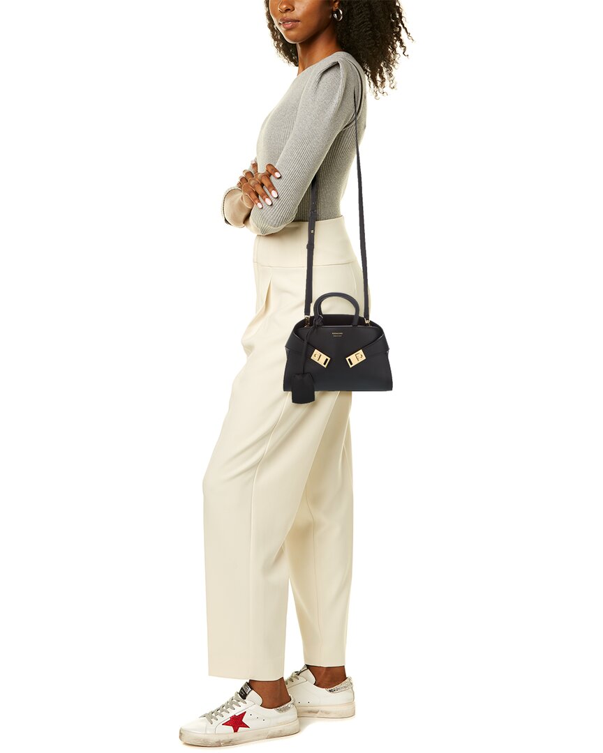 Ferragamo Hug Mini Leather Crossbody