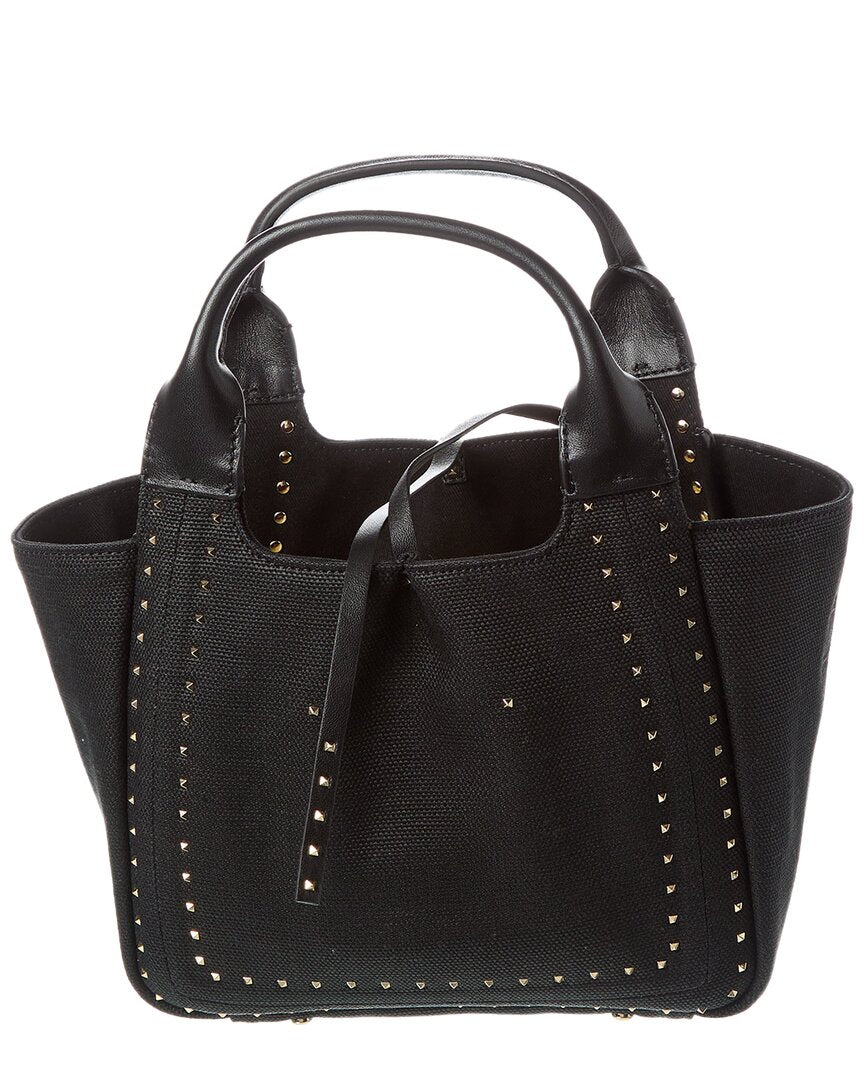Valentino Atelier Canvas & Leather Tote (Authentic Pre-Owned)