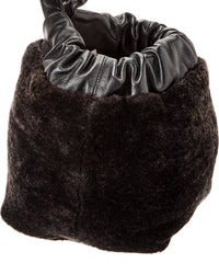 Jil Sander Drawstring Leather Bucket Bag