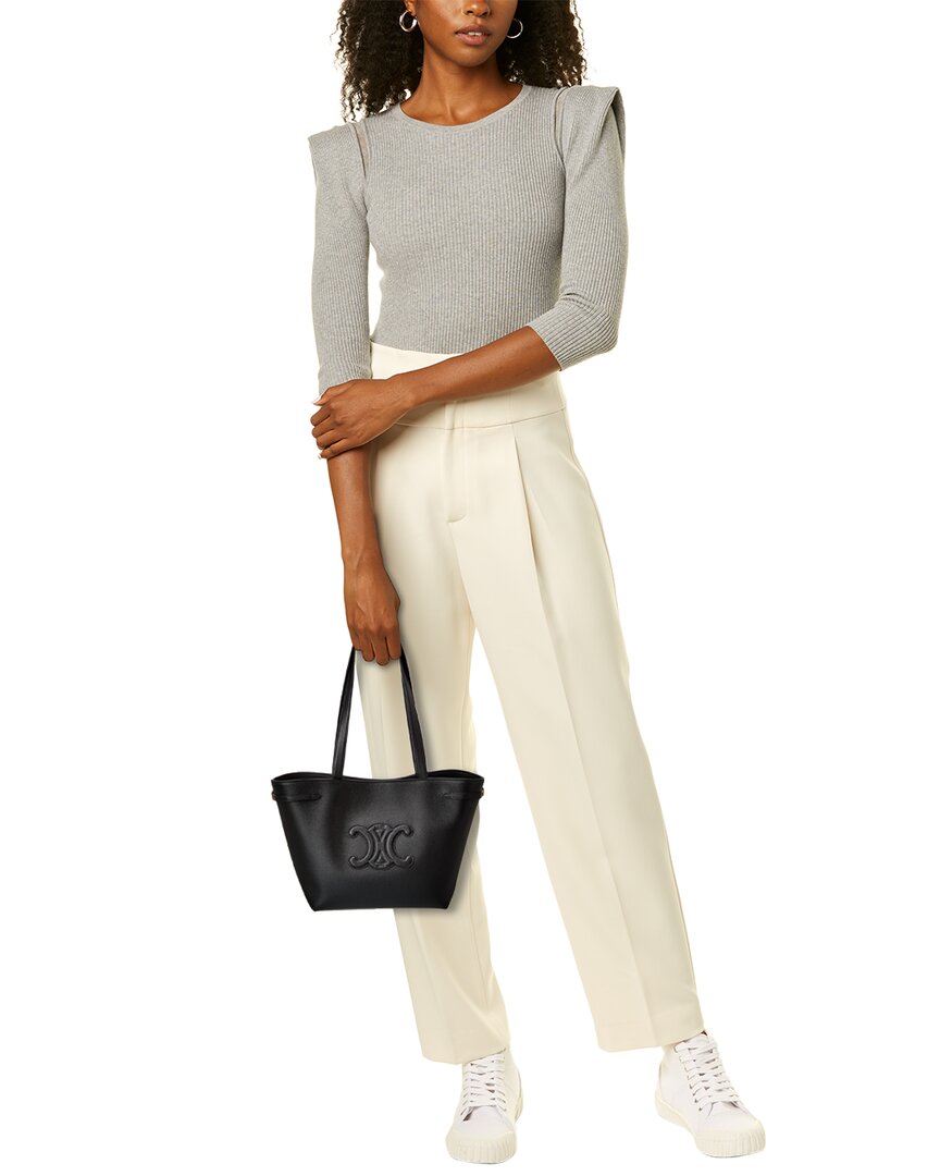 Celine Cabas Anais Small Leather Tote