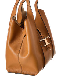 TOD's Tod’S T Timeless Small Leather Tote