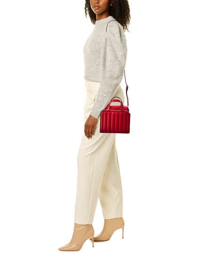 ハンドバッグ VALEXTRA PASSEPARTOUT MINI HANDBAG IN SMOOTH LEATHER Valextra Passepartout Mini Leather Tote In Blue | ModeSens