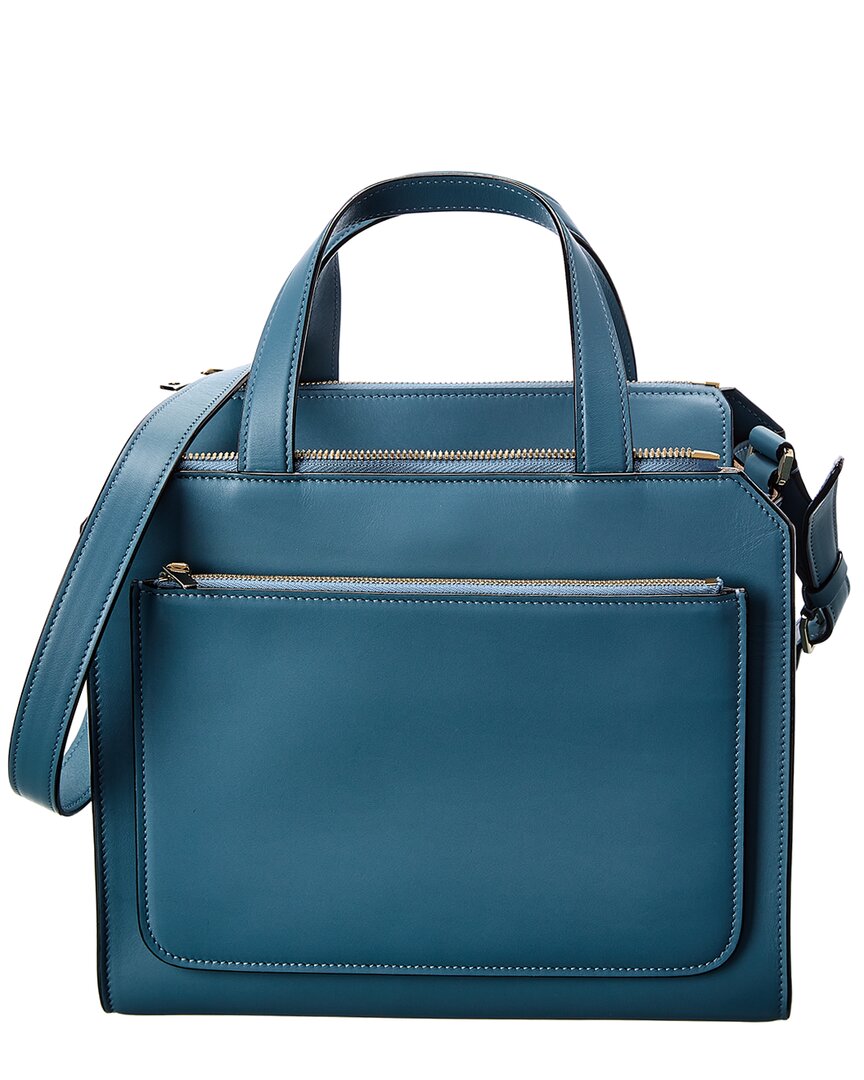 Valextra Passepartout Medium Leather Tote