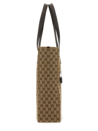 Gucci Men Fabric Shopping Bag Gg Medium