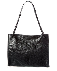 Saint Laurent Niki Medium Leather Tote