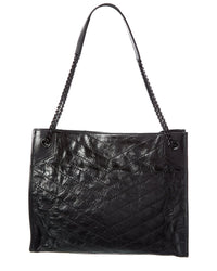 Saint Laurent Niki Medium Leather Tote