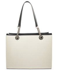 Balenciaga Duty Free Medium Leather & Canvas Tote