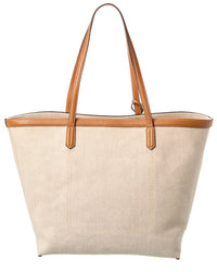 Toteme Canvas & Leather Tote