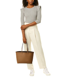 FENDI Fendi Roll Medium Leather Tote