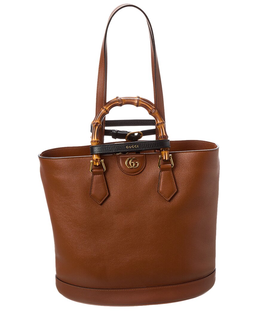 Gucci Diana Medium Leather Tote