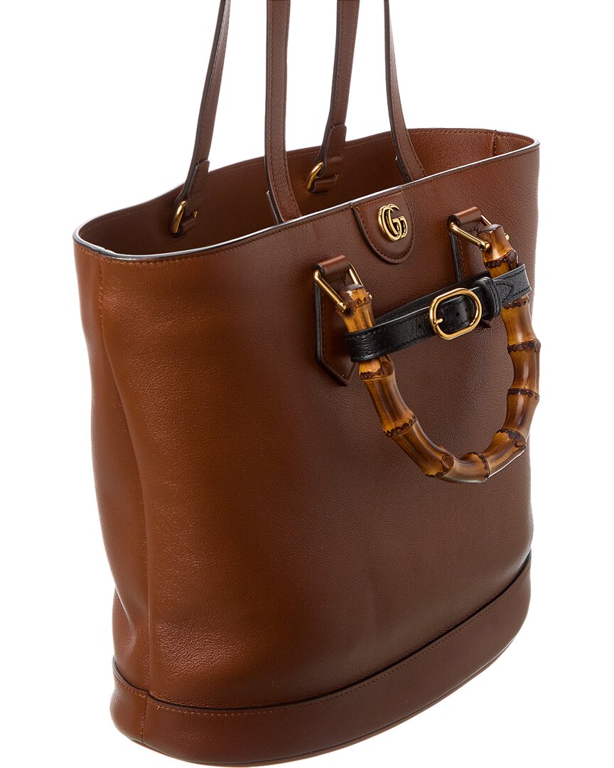 Gucci Diana Medium Leather Tote