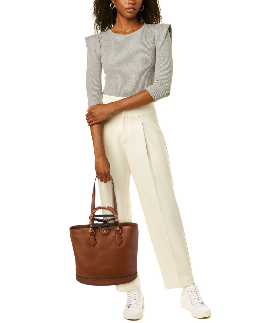 Gucci Diana Medium Leather Tote