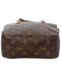 Louis Vuitton Louis Vuitton Brown Monogram Coated Canvas Spontini (Authentic Pre-Loved)