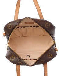 Louis Vuitton Louis Vuitton Brown Monogram Coated Canvas Spontini (Authentic Pre-Loved)
