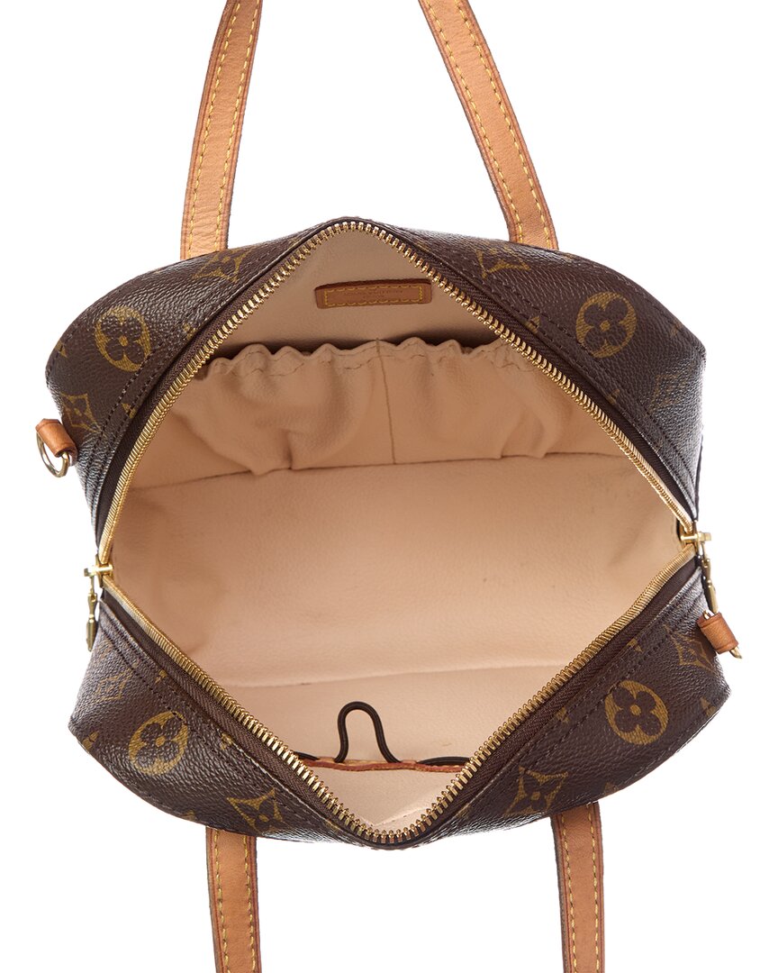 Louis Vuitton Louis Vuitton Brown Monogram Coated Canvas Spontini (Authentic Pre-Loved)