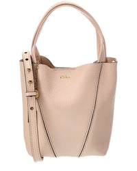 Chloé Chloé Spin Small Leather Tote