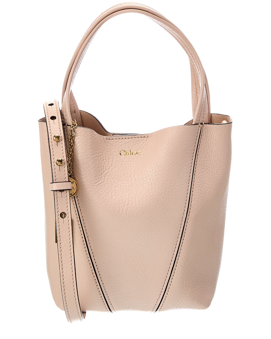 Chloé Chloé Spin Small Leather Tote