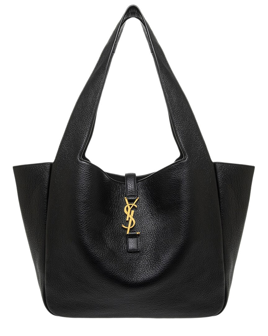 Saint Laurent Saint Laurent Le 5 A 7 Bea Leather Tote