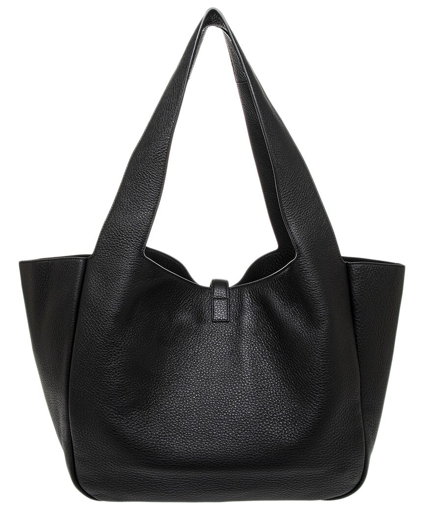 Saint Laurent Saint Laurent Le 5 A 7 Bea Leather Tote