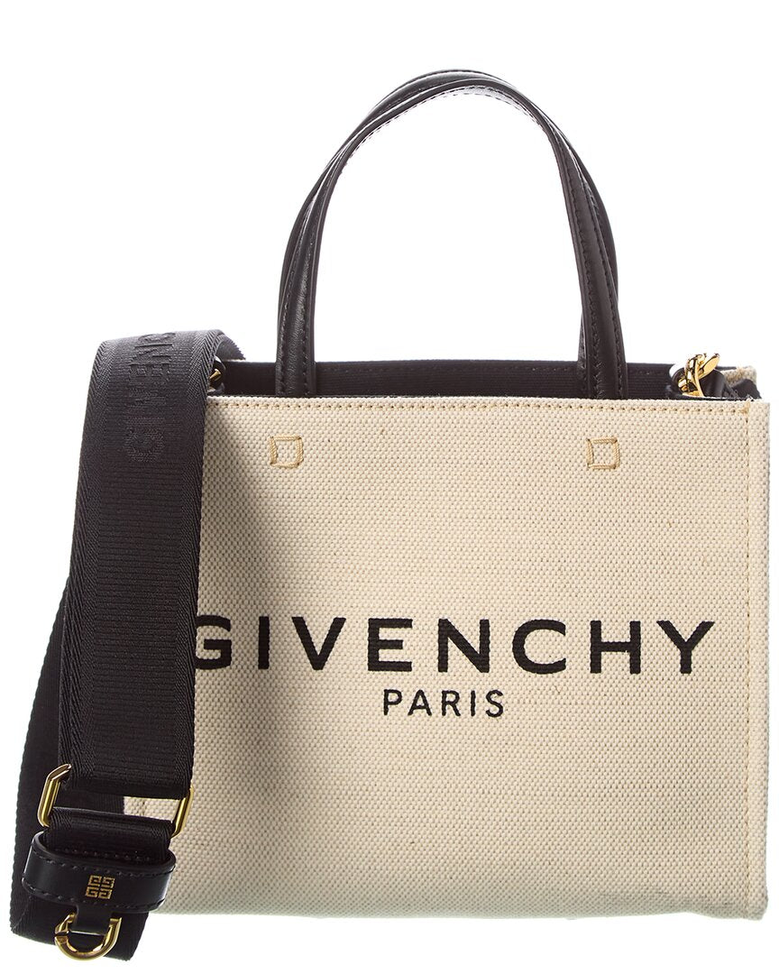 Givenchy Mini G Canvas Tote ONE SIZE Beige