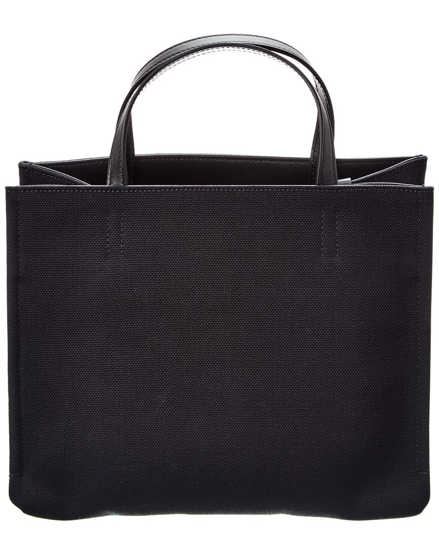 Ferragamo Logo Leather-Trim Tote