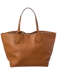 Gucci Gucci Totissima Large Reversible Leather & Gg Canvas Tote