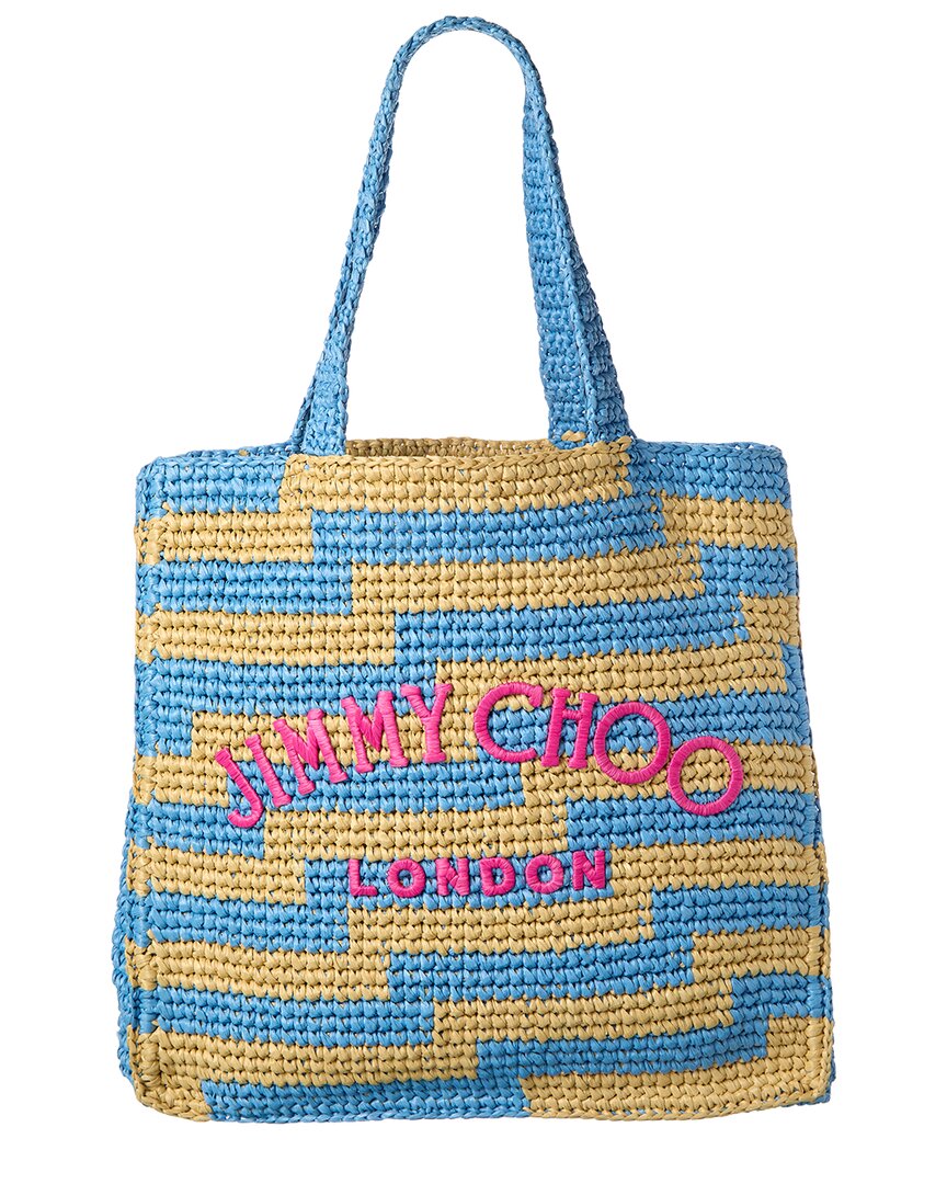 Jimmy Choo Jimmy Choo Beach N/S Raffia Tote