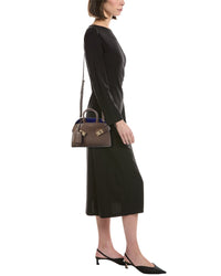 Ferragamo Ferragamo Hug Mini Leather Crossbody, Brown