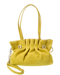 Ferragamo Ferragamo Logo Suede Tote