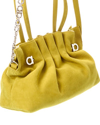 Ferragamo Ferragamo Logo Suede Tote