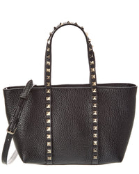 Valentino Valentino Rockstud Small Leather Tote