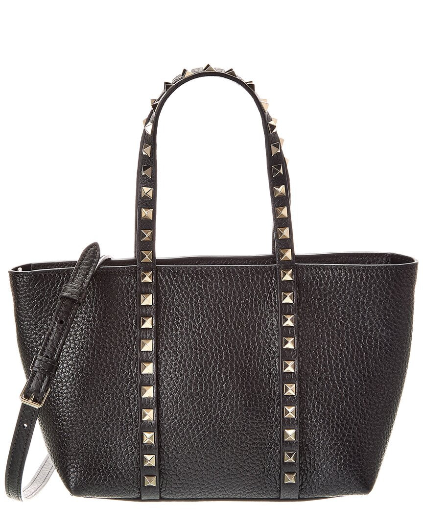 Valentino Valentino Rockstud Small Leather Tote