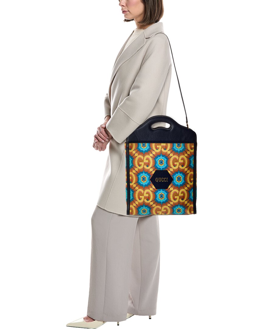 Gucci Centennial 100 Medium Leather Tote – Bluefly