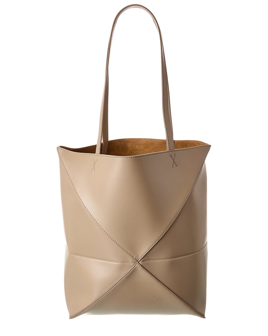 Loewe Puzzle Fold Medium Leather Tote